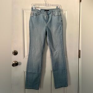 Light Blue Straight Leg Women's Jeans